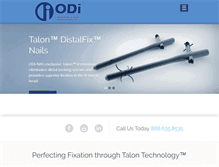 Tablet Screenshot of odi-na.com